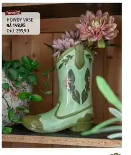 Nille HOWDY VASE tilbud