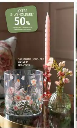 Nille SANKTHANS LYSHOLDER tilbud