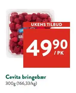 Jacobs Cevita bringebær tilbud