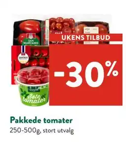 Jacobs Pakkede tomater tilbud