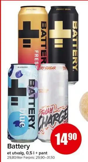 Spar Battery tilbud