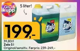 Gigaboks Zalo 5 l tilbud