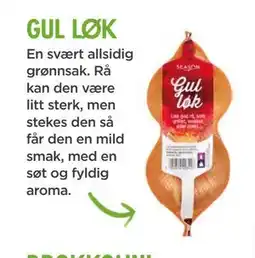 Meny Gul Løk tilbud