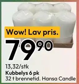 Gigaboks Kubbelys 6 pk tilbud