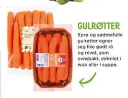 Meny Gulrøtter tilbud