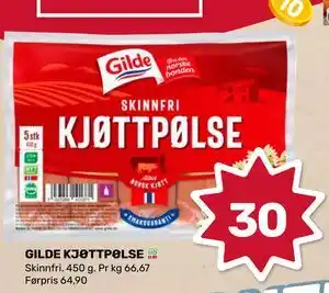 GILDE KJØTTPØLSE