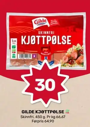 GILDE KJØTTPØLSE