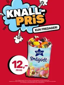 Matkroken Nidar smågodt i løsvekt tilbud