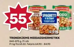 Matkroken TRONDHJEMS MIDDAGSHERMETIKK tilbud