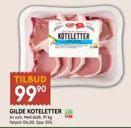 Coop Mega GILDE KOTELETTER tilbud