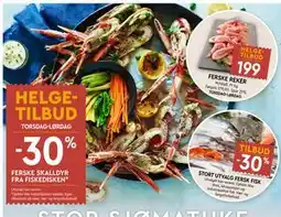 Coop Mega FERSKE SKALLDYR FRA FISKEDISKEN tilbud