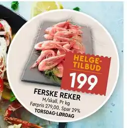 Coop Mega FERSKE REKER tilbud