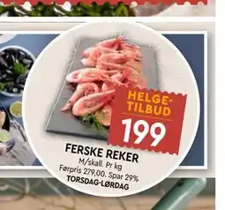 Coop Mega FERSKE REKER tilbud