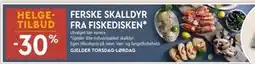 Coop Mega FERSKE SKALLDYR FRA FISKEDISKEN tilbud
