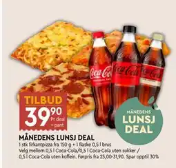 Coop Mega MÅNEDENS LUNSJ DEAL tilbud
