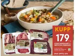 Coop Mega COOP BANKEKJØTT/ HØYRYGG/BIBRINGE tilbud