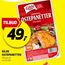 Bunnpris Gilde ostepanetter tilbud