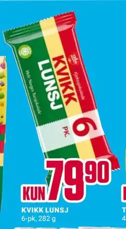 Europris KVIKK LUNSJ tilbud