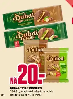 Europris DUBAI STYLE COOKIES tilbud