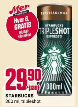 Europris STARBUCKS tilbud