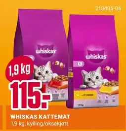 Europris WHISKAS KATTEMAT tilbud