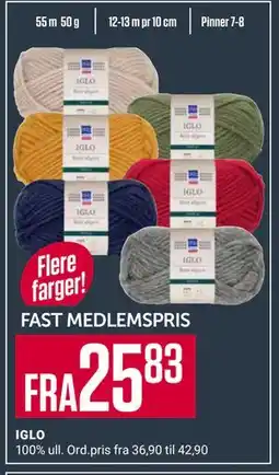 Europris IGLO, Medlemspris tilbud