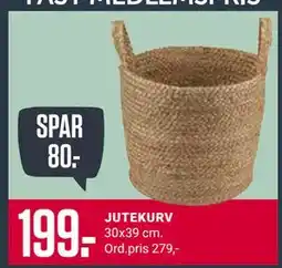 Europris JUTEKURV, Medlemspris tilbud