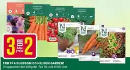 Europris FRØ FRA BLOSSOM OG NELSON GARDEN! tilbud