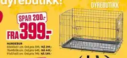 Europris HUNDEBUR tilbud