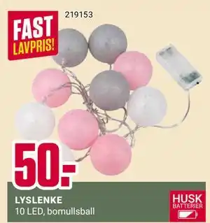 Europris LYSLENKE tilbud
