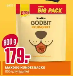Europris MAXDOG HUNDESNACKS tilbud