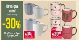 Europris Utvalgte krus! tilbud
