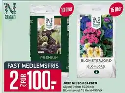 Europris JORD NELSON GARDEN, Medlemspris tilbud