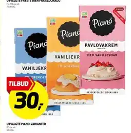 Bunnpris UTVALGTE PIANO-VARIANTER tilbud