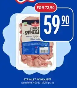 Rema 1000 STRIMLET SVINEKJØTT tilbud