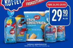 Rema 1000 SUPERHELT BRØDPRODUKTER tilbud