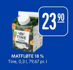 Rema 1000 MATFLØTE 18 % tilbud