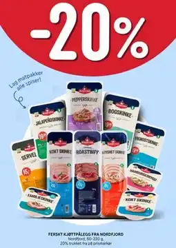 Rema 1000 FERSKT KJØTTPÅLEGG FRA NORDFJORD tilbud