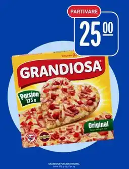 Rema 1000 GRANDIOSA PORSJON ORIGINAL tilbud