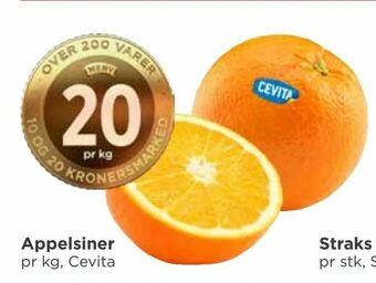 Meny Appelsiner tilbud