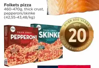 Meny Folkets pizza tilbud