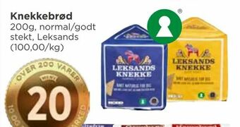 Meny Knekkebrød tilbud