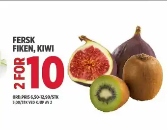 Jacobs Fersk fiken, kiwi tilbud