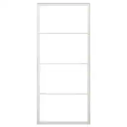 IKEA Skytta Ramme til skyvedør, hvit, 102x231 cm tilbud