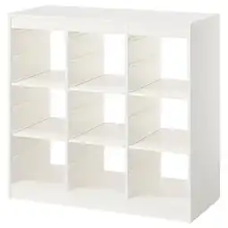 IKEA Trofast Oppbevaringskombinasjon med hyller, romavdeler/hvit, 99x44x94 cm tilbud