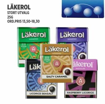 Jacobs Läkerol tilbud