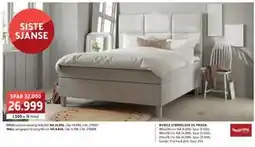 Bohus OPUS kontinentalseng 160x200 tilbud