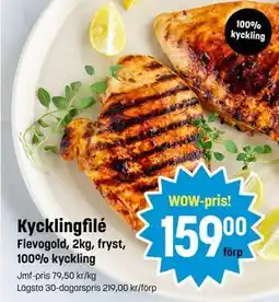Eurocash Kycklingfilé tilbud