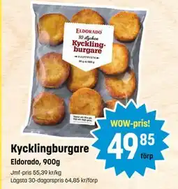 Eurocash Kycklingburgare tilbud