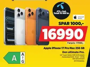 Apple iPhone 17 Pro Max 256 GB